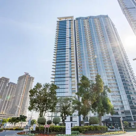 Luxury 2Bdr In Sobha Hartland Waves Near Dubai Mall And Burj Khalifa Buitenkant foto